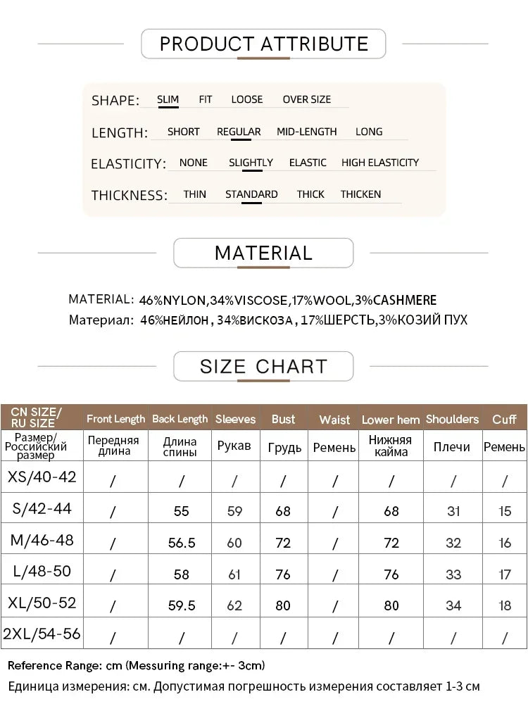 Women's Slim Turtleneck Knitted Sweater - Winter Basic Top