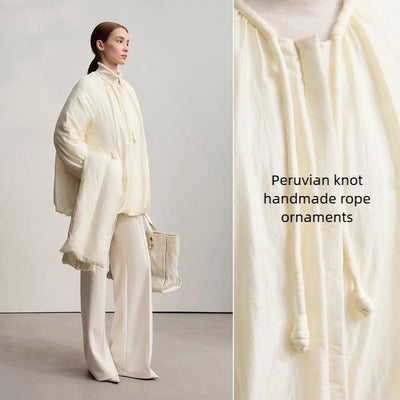 Women's Loose Down Jacket - Casual Winter Warmth