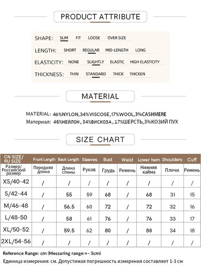Women's Slim Turtleneck Knitted Sweater - Winter Basic Top