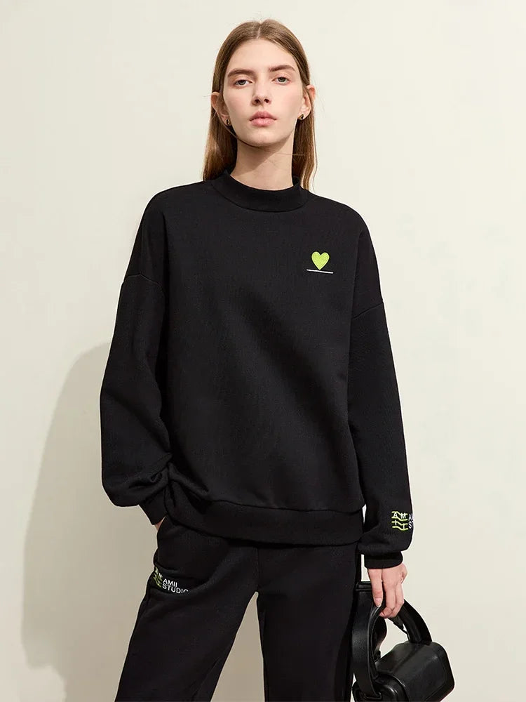 Minimalist Embroidered Sporty Hoodie or Pants - Winter Casual